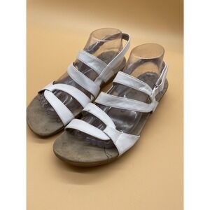 Baretraps Slingback Sandals Jerie  White‎ Straply sandals Size 10 M